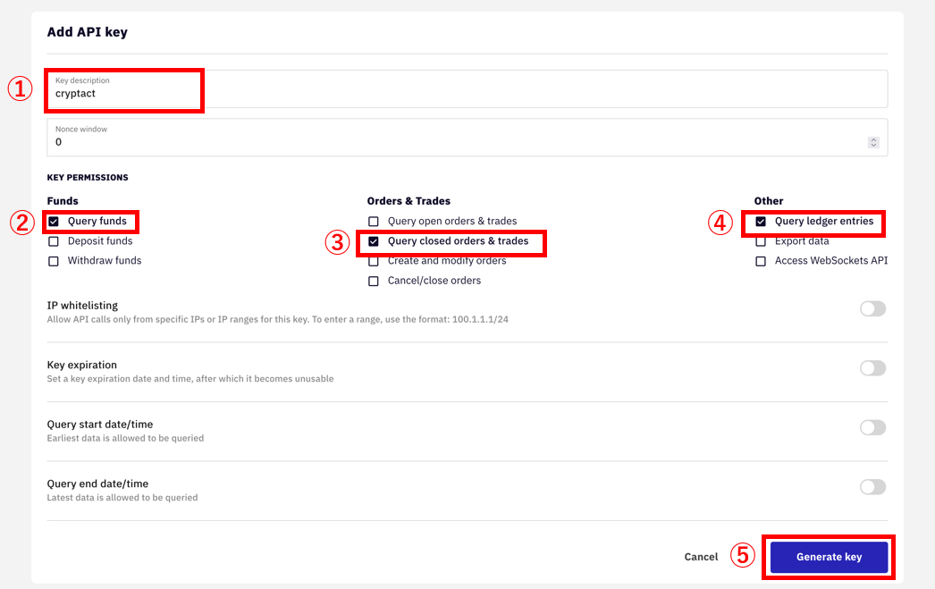 Karaken様 取引ページ Kraken（クラーケン）のAPIキー取得方法 [日本閉鎖] – クリプタクト