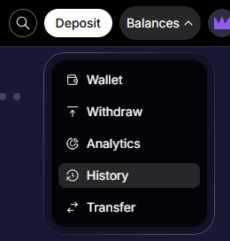 WhiteBIT Balances History